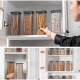 Пластмасова кутия квадратна със силиконов капак 1,2л антрацит HOME-(BNM-0711) - Horecano