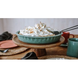 Порцеланова кръгла форма за печене 24см h4.2cm VOLCANO HOME BAKING - G.Benedikt