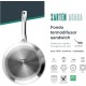 Алуминиев тиган с незалепващо покритие, ф24/16,5см, h5см, 3,5мм, ADARA, GARINOX – Lacor