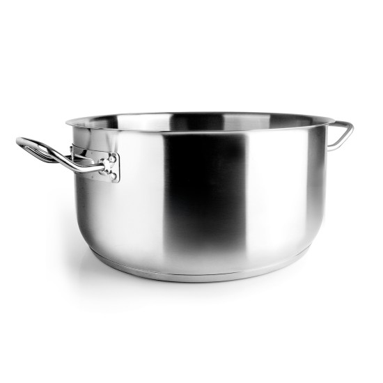 Иноксова тенджера без капак, ф28см, h11см, 6,7л, Gastro – Garinox