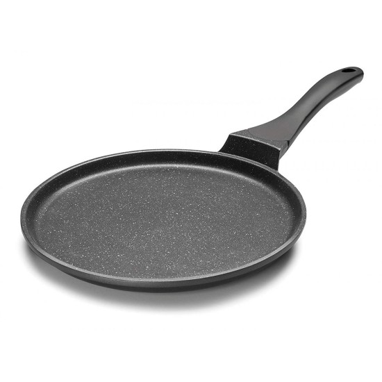 Алуминиев тиган за палачинки с незалепващо покритие Eco-Piedra Black ф26см h1.8см - Lacor
