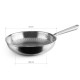 Титаниев тиган, трислоен, незалепващ, ф24-18,5см, h6см, 2,3мм, TitanGrill – Lacor