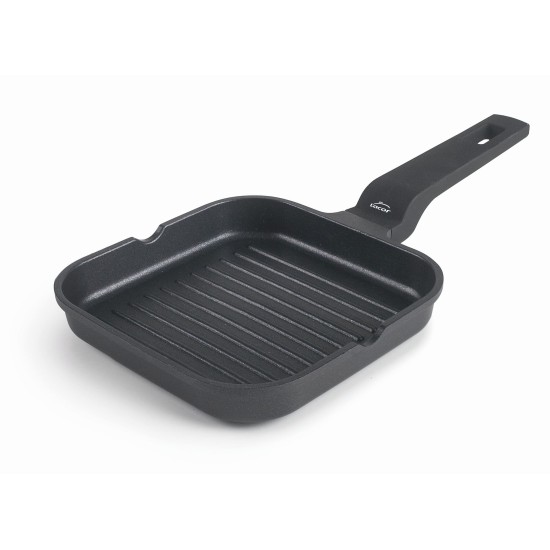 Алуминиев грил тиган с незалепващо покритие, 14x14xh2,5см, MINI - Lacor