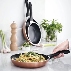Алуминиев тиган с незалепващо покритие, ф24см, h4,5см, copper - Garinox