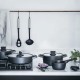 Стъклен капак със силисоново уплътнение, ф24см, TITANIUM PRO - Lacor