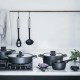 Алуминиева тенджера с незалепващо покритие, ф20см, h9,5см, 2,6л, TITANIUM PRO - Lacor