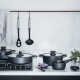 Алуминиева тава с капак с незалепващо покритие ф28см h7,5см 4,1л TITANIUM PRO - Lacor