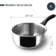 Иноксова касерола с улей, ф14см, h7см, 1л, GARINOX - Lacor