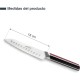 Нож Santoku от неръждаема стомана, 18см, ELITE – Lacor