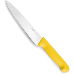 Нож на шеф готвача / Chef's, неръждаема стомана, ергономична TPV дръжка, 20см, жълт, SELECT – Lacor