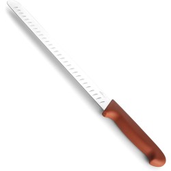 Нож за печено месо , неръждаема стомана, ергономична TPV дръжка, 30,5см, кафяв, SELECT – Lacor