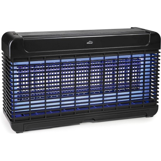Електрическа инсектицидна лампа, 220-240V, 50/60Hz, 13W, 20 UV-A LED, 300м2, 4000V, 47x10x36,3см, 3кг, LUCE - Lacor