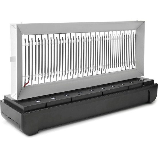 Електрическа инсектицидна лампа, 220-240V, 50/60Hz, 13W, 20 UV-A LED, 300м2, 4000V, 47x10x36,3см, 3кг, LUCE - Lacor