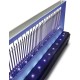 Електрическа инсектицидна лампа, 220-240V, 50/60Hz, 13W, 20 UV-A LED, 300м2, 4000V, 47x10x36,3см, 3кг, LUCE - Lacor