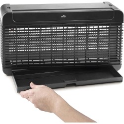 Електрическа инсектицидна лампа, 220-240V, 50/60Hz, 13W, 20 UV-A LED, 300м2, 4000V, 47x10x36,3см, 3кг, LUCE - Lacor