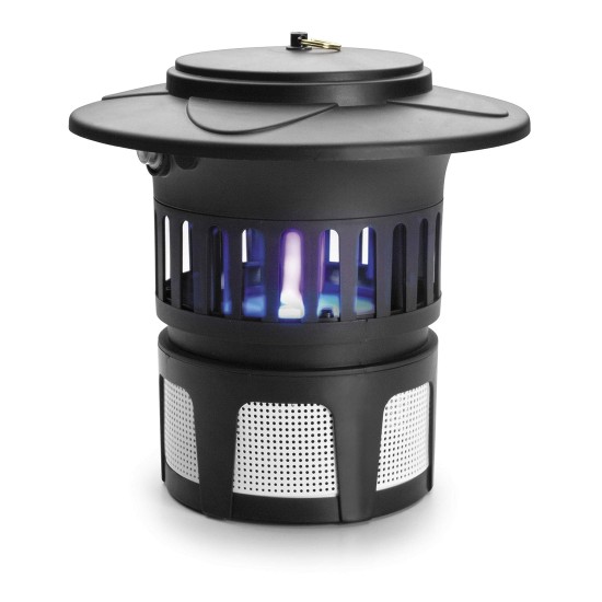 Електрическа инсектицидна лампа, 220-240V, 50/60Hz, 13W, 50м2, ф27x27см, 950гр, BLACK - Lacor