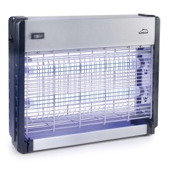 Електрическа инсектицидна лампа, 220-240V, 50/60Hz, 26W, 2x10W UV-A LED, 80м2, 2000V, 38,5x9x31см, 2,75кг, CAPTER - Lacor