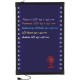 Електрическа LED информационна дъска, черна, правоъгълна, 220-240V, 50/60Hz, 2W, 38 функции, 40x60см, 2,35кг  – Lacor