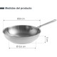 Иноксов тиган, 18/10, ф20-13,5см, h5см, CUISINE - Lacor