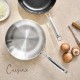 Иноксов тиган, 18/10, ф20-13,5см, h5см, CUISINE - Lacor