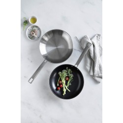 Иноксов тиган с незалепващо поктирите, 18/10, ф24см, h6см, FOODIE – Lacor
