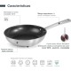 Иноксов тиган с незалепващо покритие, ф30-22см, h6,5см, FOODIE - Lacor