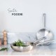 Иноксов тиган, ф22-14,5см, h5,5см, FOODIE - Lacor
