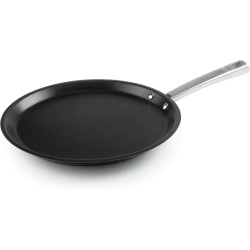 Иноксов тиган за палачинки с незалепващо покритие, 18/10, ф28/24см, h1,8см, FOODIE - Lacor