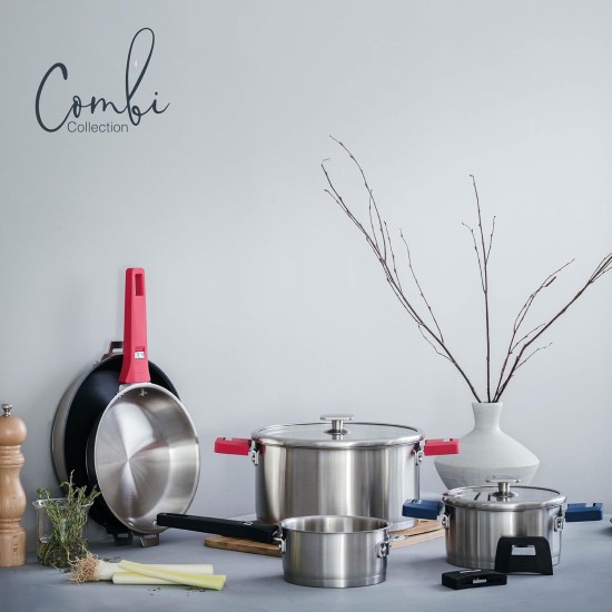 Иноксово тяло за тиган / тава, ф28см, h5см, 3л, стакабъл, COMBI – Lacor