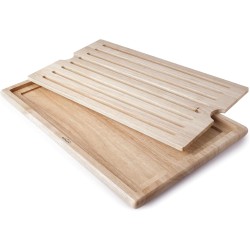 Дървена дъска за рязане на хляб, GN 1/1, правоъгълна, 53x32,5см, h2см – Lacor
