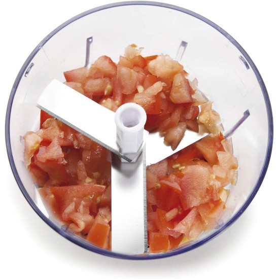 Чопър, ръчен, пластмаса/стомана, ф13xh14см, 1л, SHARP – Lacor