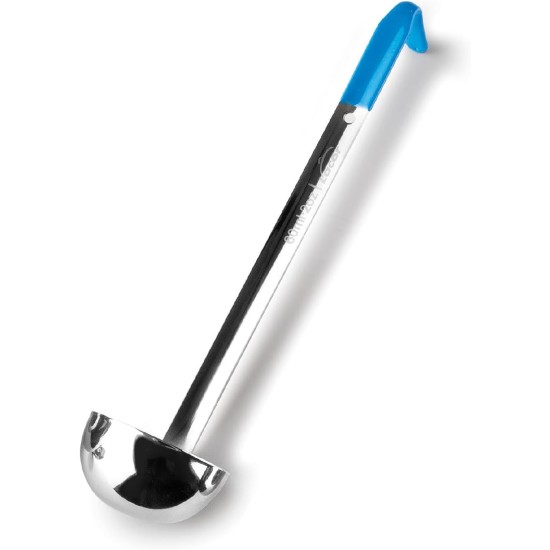 Иноксов черпак с със синя PVC дръжка, ф6см, h26см, 60мл, SELECT – Lacor