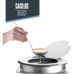 Иноксов черпак с със синя PVC дръжка, ф6см, h26см, 60мл, SELECT – Lacor