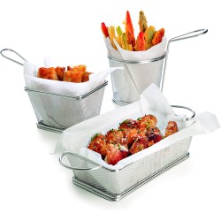 Метална кошничка кръг 9х8 см 61009 - Lacor