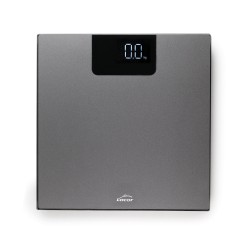 Дигитален кантар, 28,5x28,5см, до 180кг, kg/lb/st:lb, сив – Lacor