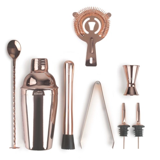 Иноксов бар сет за приготвяне на коктейли, copper - Lacor