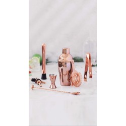 Иноксов бар сет за приготвяне на коктейли, copper - Lacor