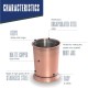 Иноксова чаша за коктейли, 18/10, 350мл, h10см, copper, JULEP MUG – Lacor