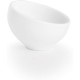 Меламинова купа, скосена, кръгла, ф8см, h5см, бяла, стакабъл, WHITE AND BLACK – Lacor