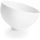 Меламинова купа, скосена, кръгла, ф16см, h9,5см, бяла, стакабъл, WHITE AND BLACK – Lacor