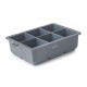Силиконова форма за 6 големи кубчета лед, правоъгълна, 15,2x10,5xh4,5см, Ice XL – Lacor