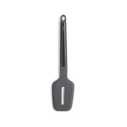 Готварска шпатула, инокс/силикон/полипропилен, 7,5x11см, L33см, антрацит, SYLIN – Lacor