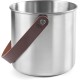 Иноксов съд за лед с кожена дръжка, ф18см, h19см, 4л, MOON INOX - Lacor