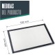 Силиконова микроперфорирана подложка за печене и замразяване, GN 1/1, 53x32,5см, правоъгълна - Lacor