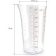 Пластмасова мерителна чаша ф10,5см h19см 1л BASIC - Lacor