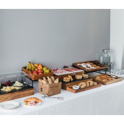 Дървена кутия за бюфет, GN 1/3, 32,5x17,6xh4,5см, Nord, стакабъл – Lacor