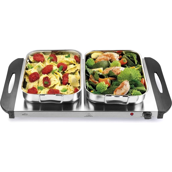 Електрическа отопляема плоча, 220-240V, 50/60Hz, 300W, 80°C (max), 65x38x6,2см, 2,6кг – Lacor