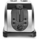 Електрически тостер с 2 слота, 220-240V, 50/60Hz, 1000W, 19x29x19см, 1,4кг, CURVE - Lacor