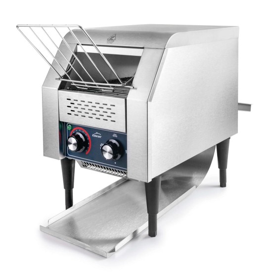 Електрически конвейерен тостер, 220-240V, 50Hz, 1340W, 0,46 - 0,73 m/min, 53x37x40см – Lacor