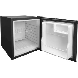 Електрически мини бар хладилник, 220-240V, 50/60Hz, 70W, 38л, 6°C - 22°C, 96kWh, 26dB, R600a, 43x41x51см, 9кг, черен – Lacor